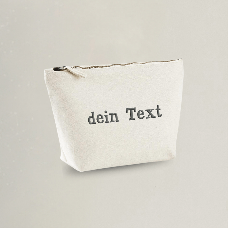 Aufbewahrungstasche mit Boden - Personalisiert - Stickerei idadi