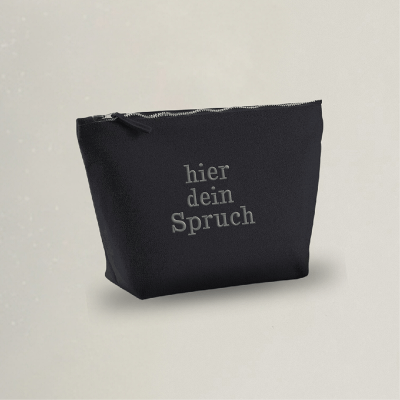 Aufbewahrungstasche mit Boden - Personalisiert - Stickerei idadi