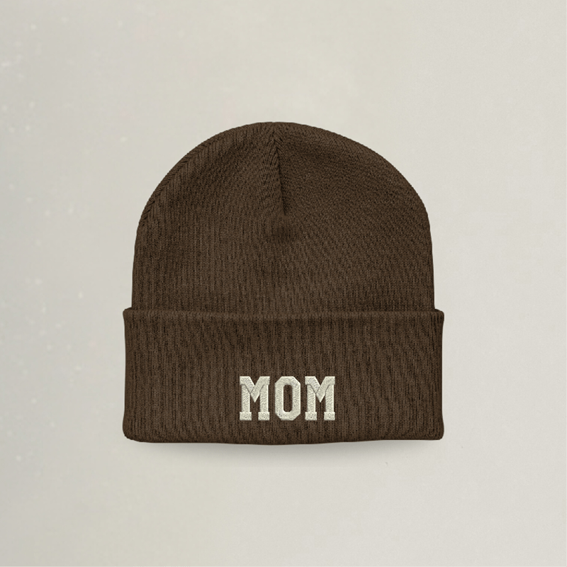 Beanie - MOM - Stickerei idadi