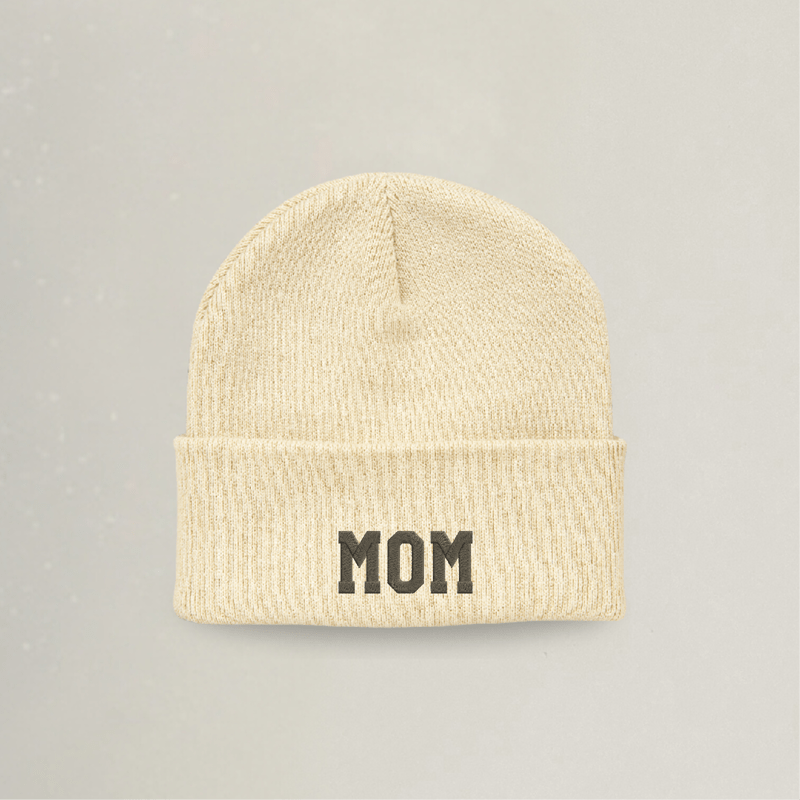 Beanie - MOM - Stickerei idadi