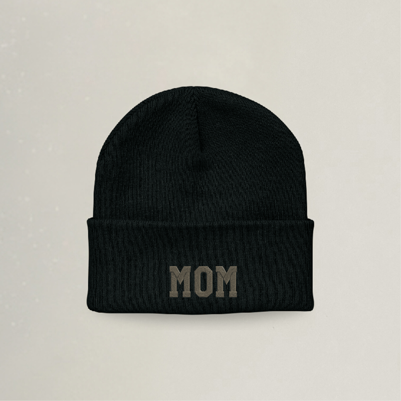 Beanie - MOM - Stickerei idadi