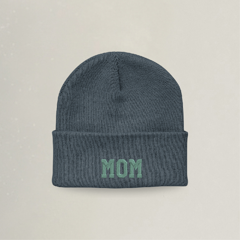 Beanie - MOM - Stickerei idadi