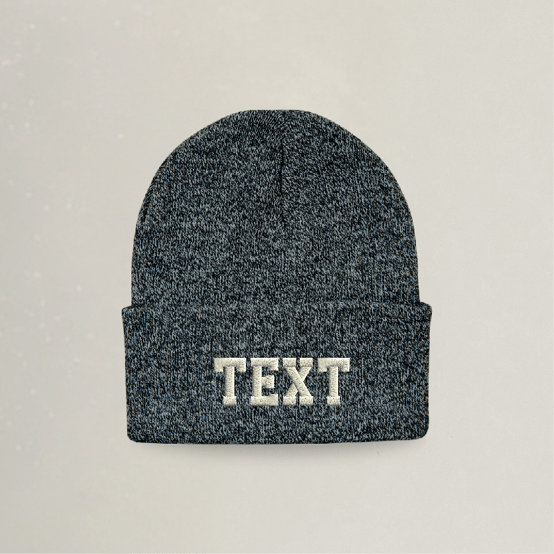 Beanie - Personalisiert - Stickerei idadi
