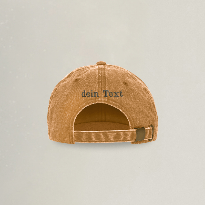 Kappe - Hinten - Personalisiert - Stickerei idadi