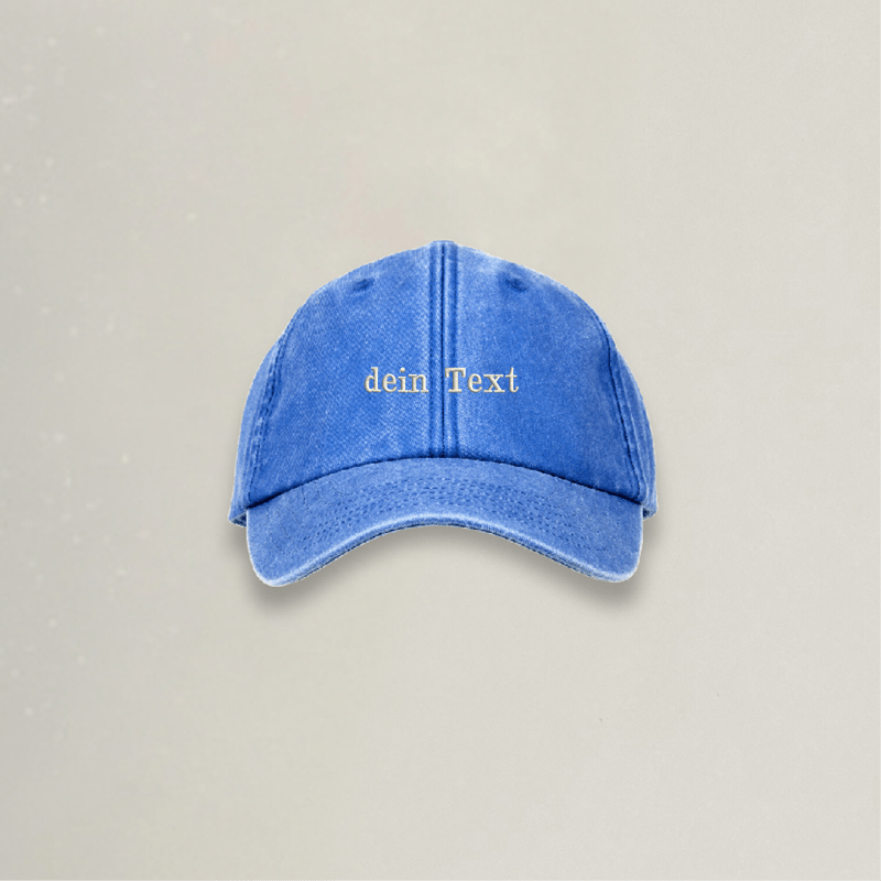 Kappe - Vorne - Personalisiert - Stickerei idadi