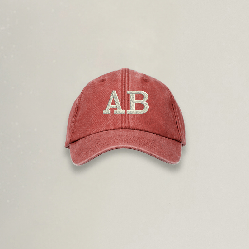 Kappe - Vorne - Personalisiert - Stickerei idadi