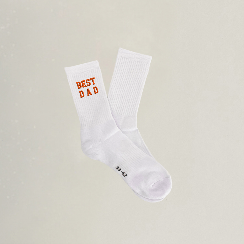 Socken - BEST DAD - Stickerei idadi
