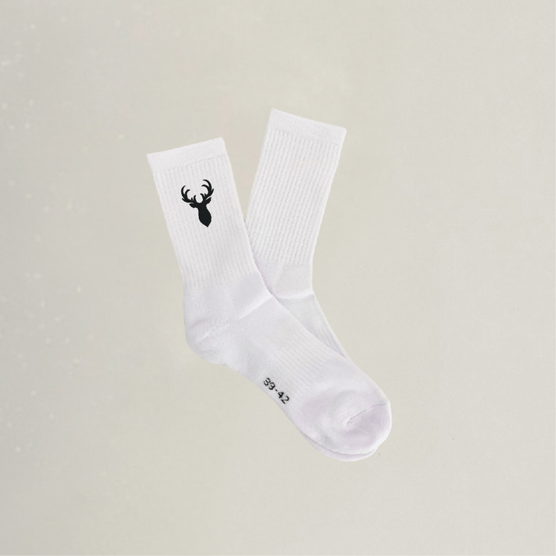 Socken - Hirsch - Stickerei idadi