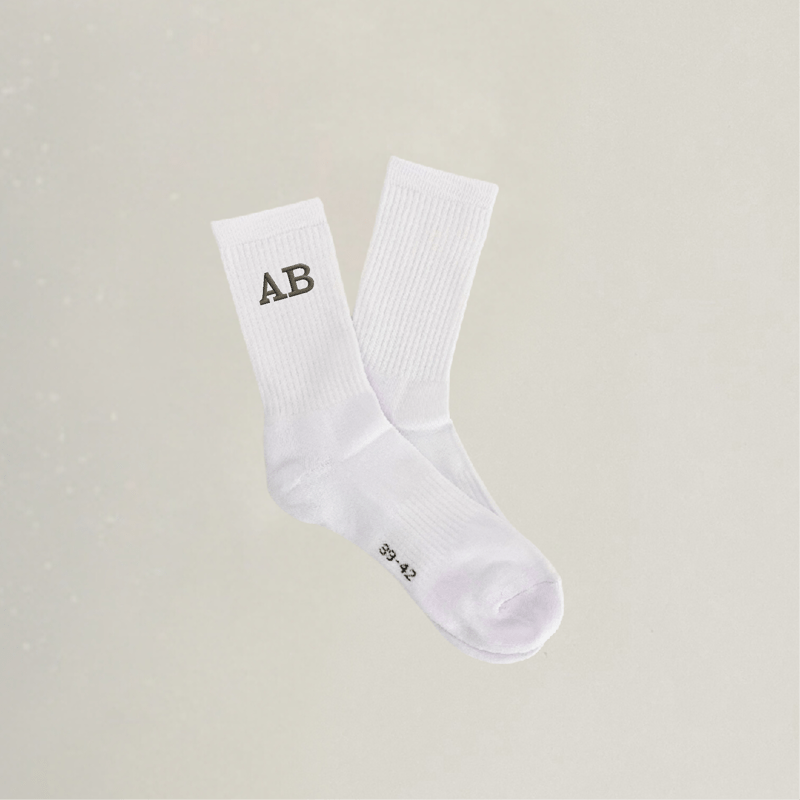 Socken - Personalisiert - Stickerei idadi