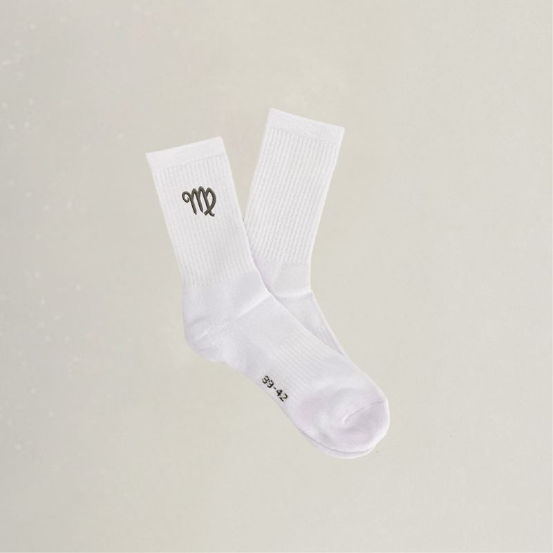 Socken - Sternzeichen - Stickerei idadi