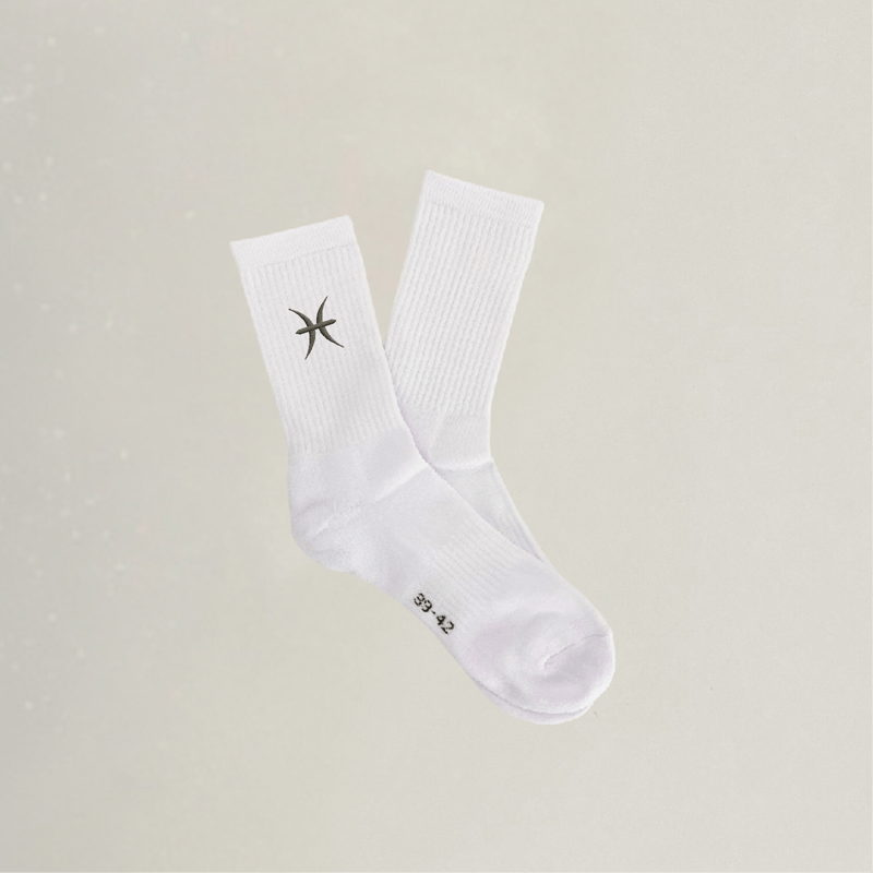 Socken - Sternzeichen - Stickerei idadi