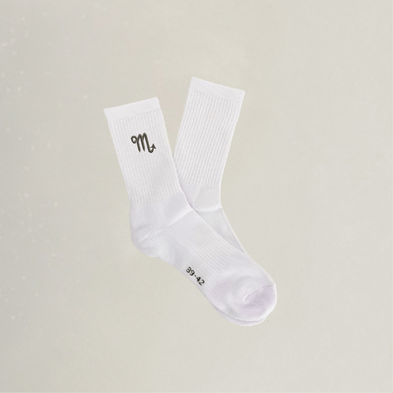 Socken - Sternzeichen - Stickerei idadi