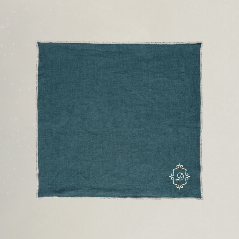 Stoffservietten by HAOMY - Monogramm - Stickerei idadi
