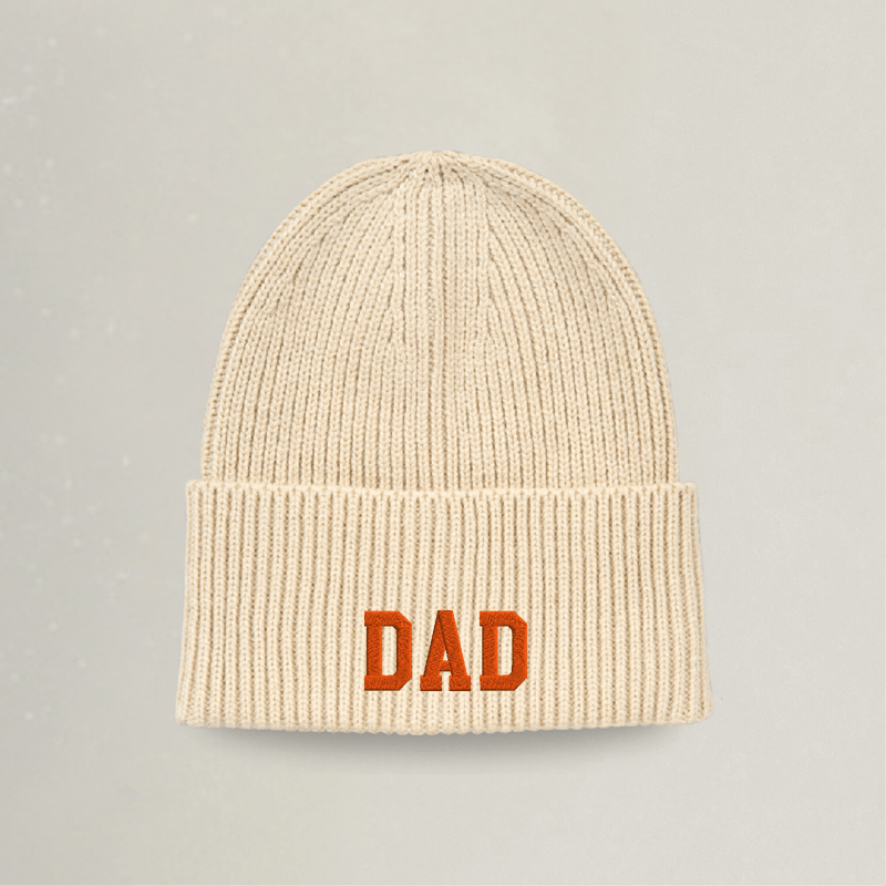 Strick Beanie - DAD - Stickerei idadi
