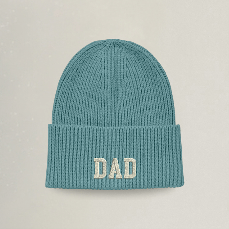 Strick Beanie - DAD - Stickerei idadi