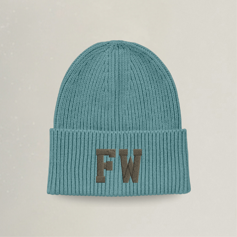 Strick Beanie - Personalisiert - Stickerei idadi