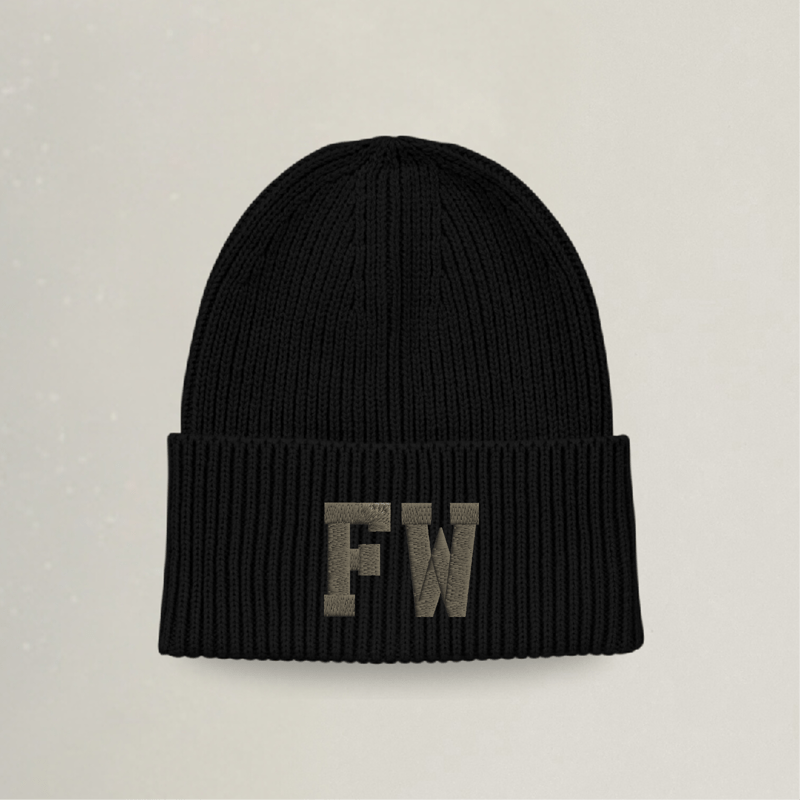 Strick Beanie - Personalisiert - Stickerei idadi