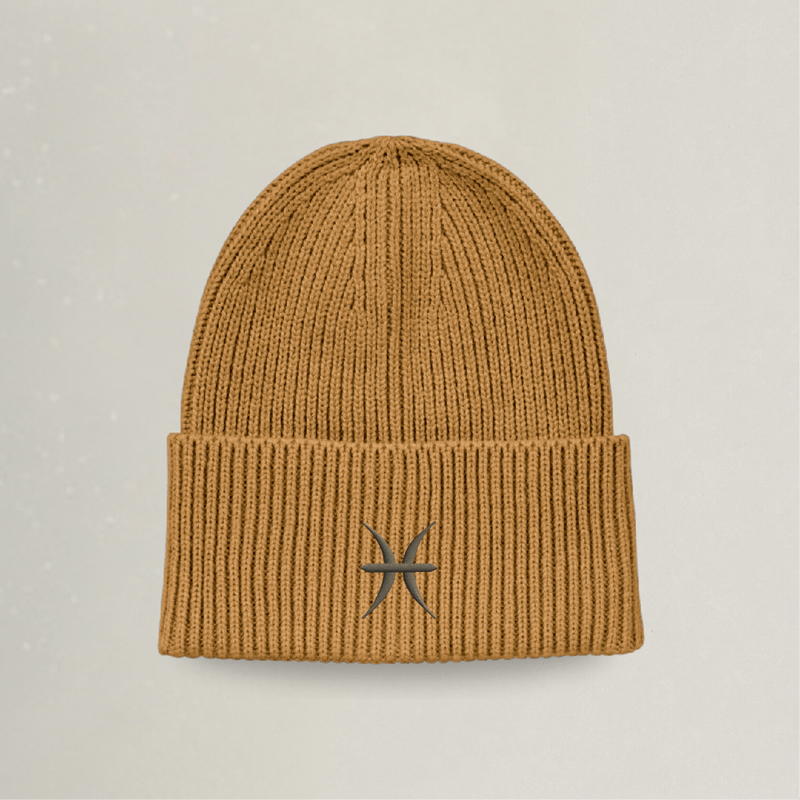 Strick Beanie - Sternzeichen - Stickerei idadi
