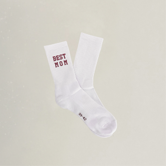 Socken - BEST MOM - Stickerei idadi