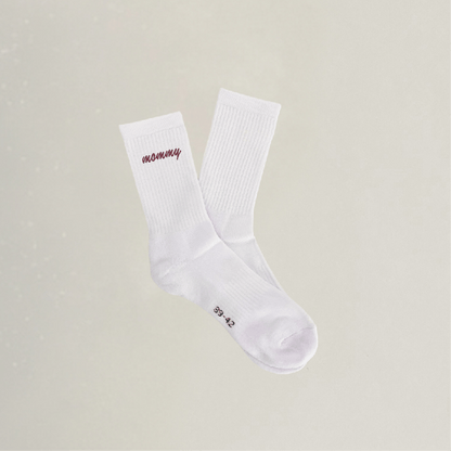 Socken - mommy - Stickerei idadi