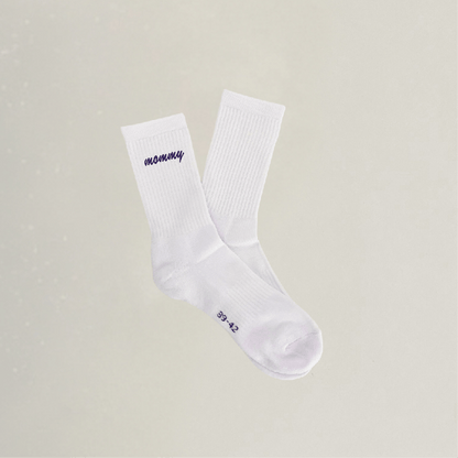Socken - mommy - Stickerei idadi