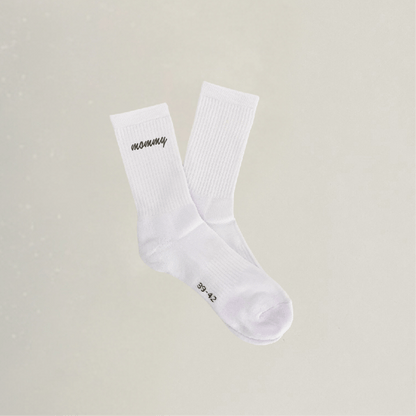 Socken - mommy - Stickerei idadi