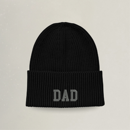 Strick Beanie - DAD - Stickerei idadi