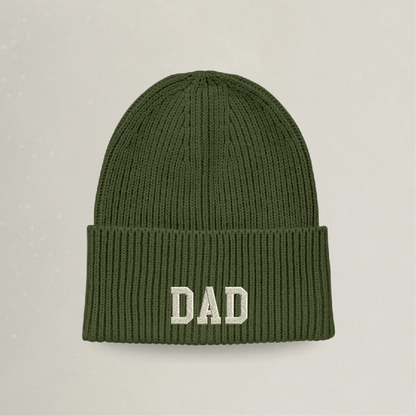 Strick Beanie - DAD - Stickerei idadi