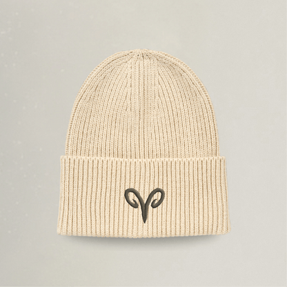 Strick Beanie - Sternzeichen - Stickerei idadi