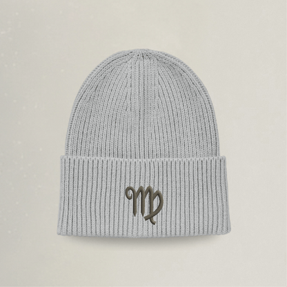 Strick Beanie - Sternzeichen - Stickerei idadi