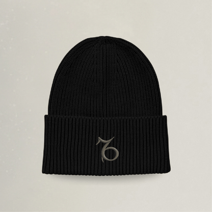 Strick Beanie - Sternzeichen - Stickerei idadi